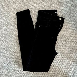 High waisted skinny jeans